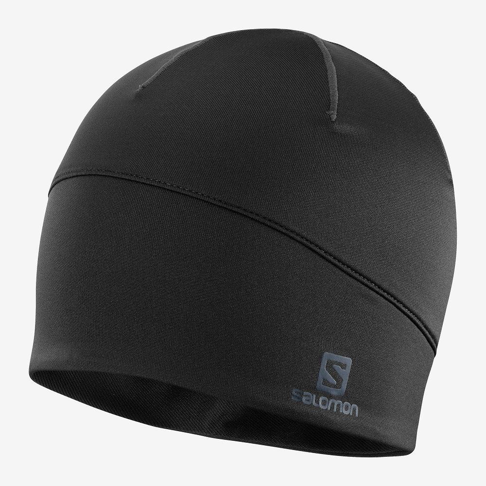 Salomon Israel ACTIVE - Mens Headwear - Black (TDWN-85692)